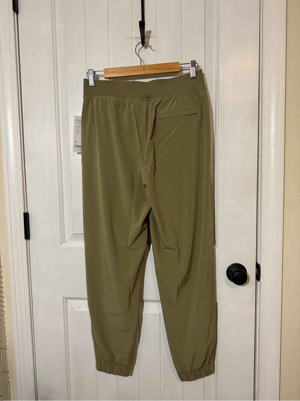 Athleta Brooklyn Jogger Olive Utility Pull-On Pants - Picture 2 of 6